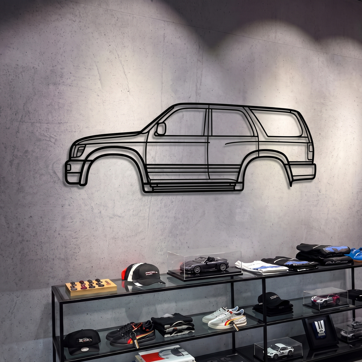 1996 4Runner 3rd Gen (N180) Metal Car Wall Art - MT0257