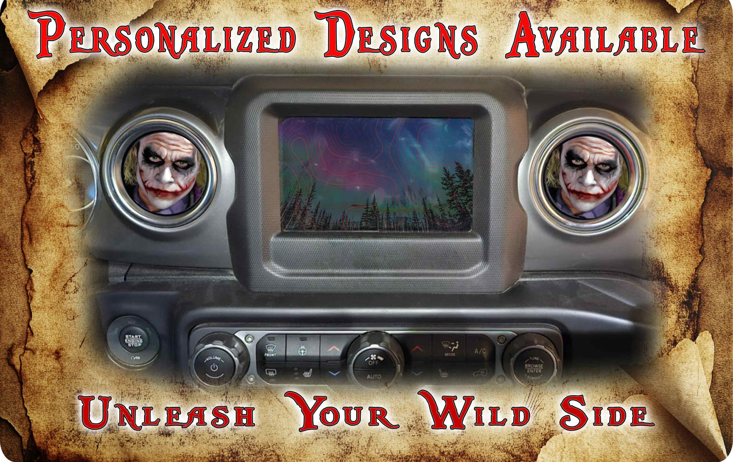 Steering wheel decal Joker 169