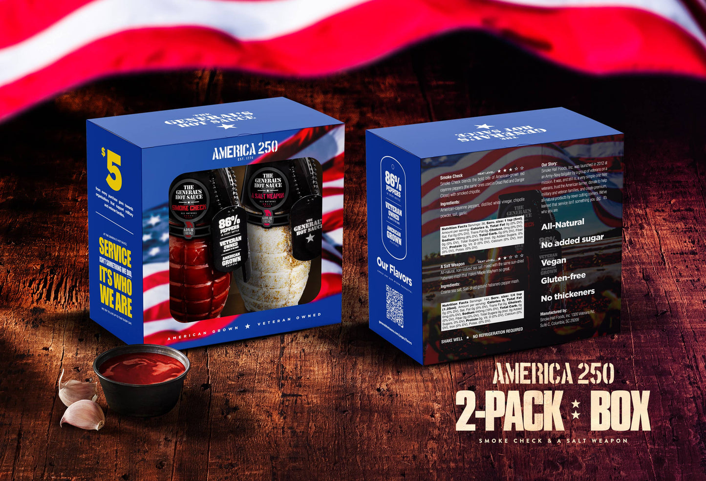 The General's All-American 2-Pack: Smoke Check,A Salt Weapon
