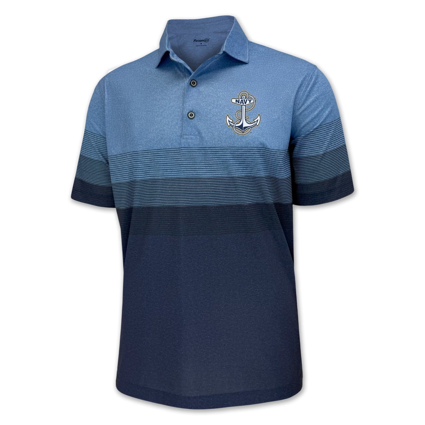 Navy Anchor Belmont Polo