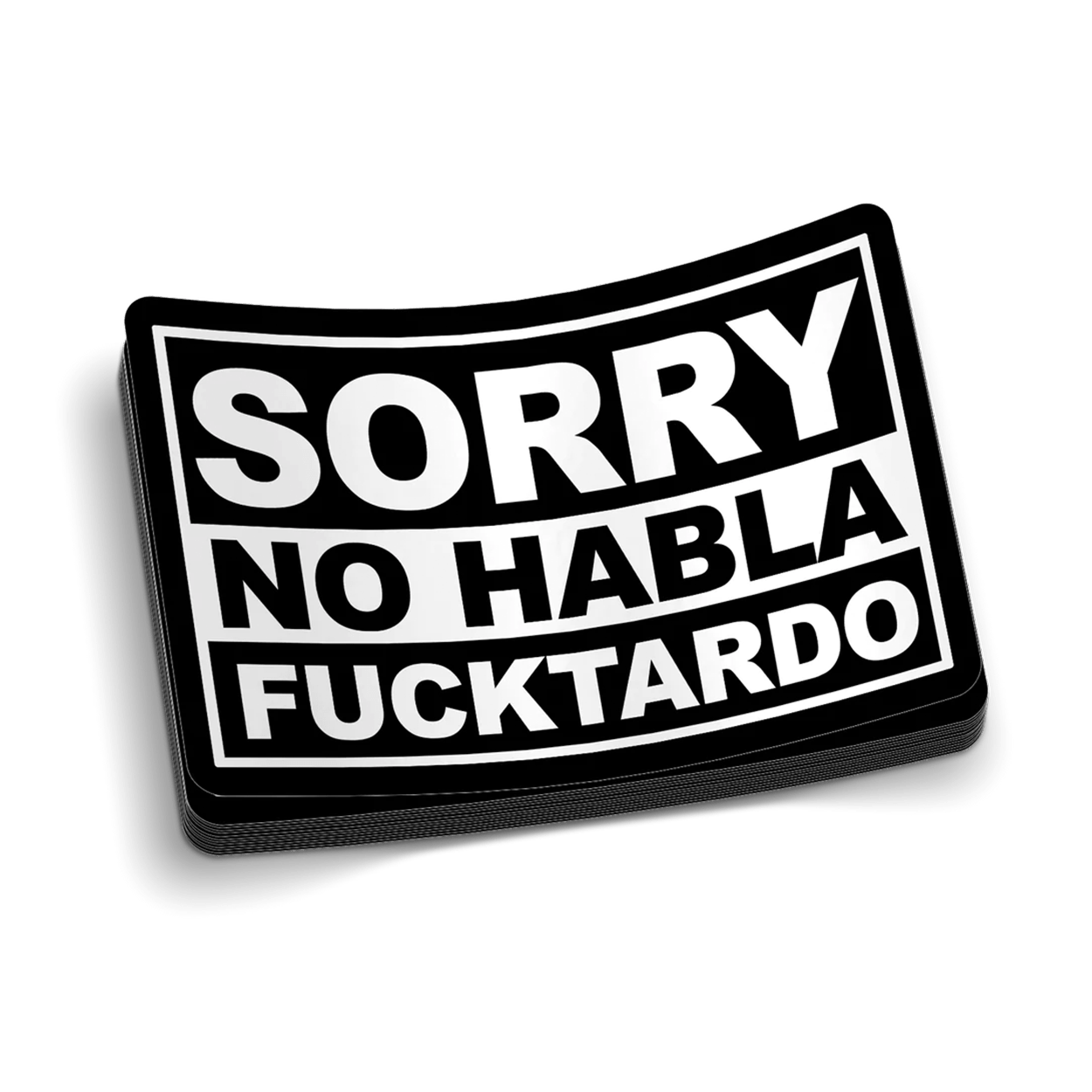 F*cktardo Hard Hat Decal