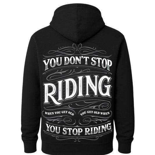 Quotes Biker Hoodie