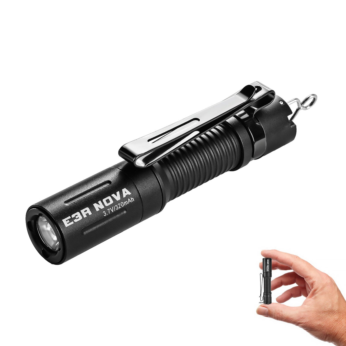 E3R Nova- 820 Lumen Rechargeable Flashlight