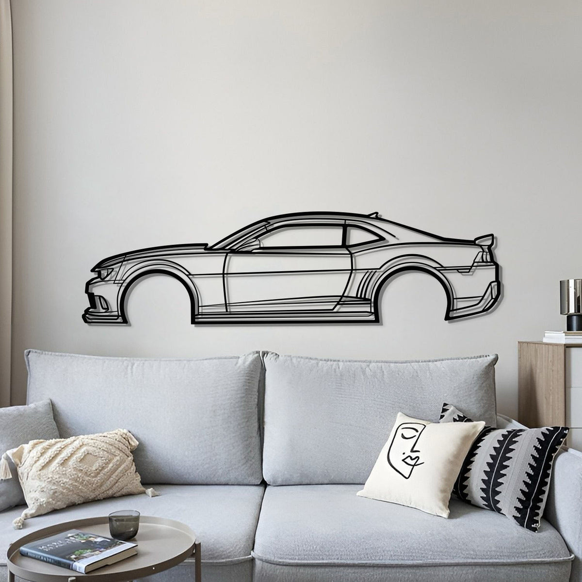 2014 Camaro Z28 Metal Car Wall Art - MT0498