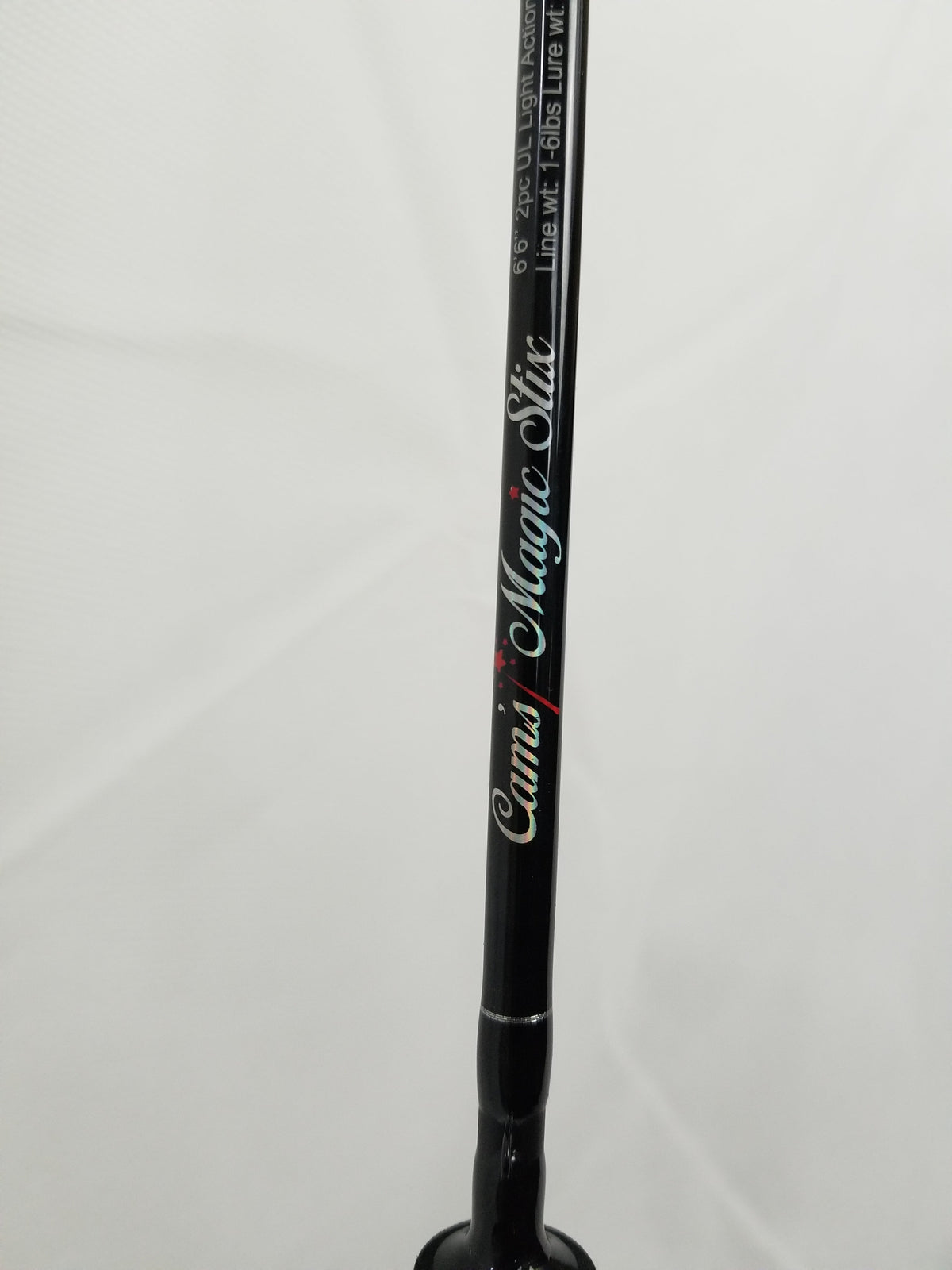 Cam's Complete 6'6" (6 BB Ball Bearing Reel) Magic Stix Curly Tail Combo Special