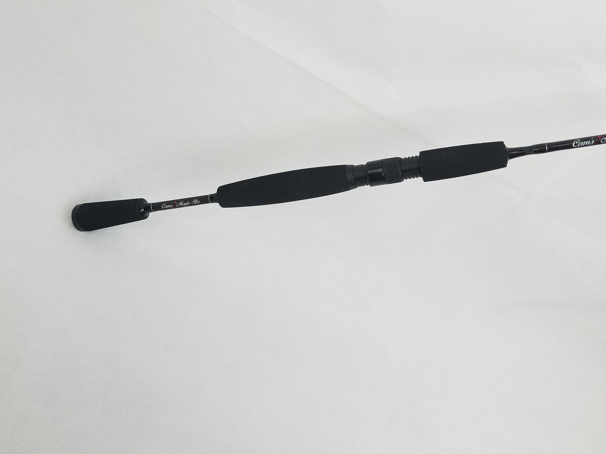 Cam's Complete 6'2" (8+1 BB Ball Bearing Reel) Magic Stix Curly Tail Combo Special