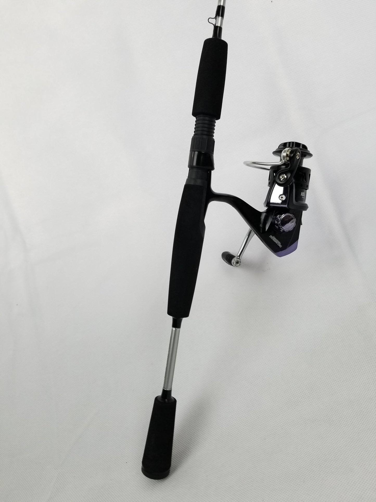 Cam's Complete 6'6" "Silver Stallion" Titanium 10+1 (BB) Ball Bearing Reel Signature Series Curly Tail Combo Special