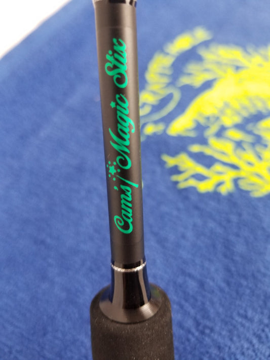 Cam's Emerald Split EVA Grip 6'0 (3BB) Crappie Spinning Combo