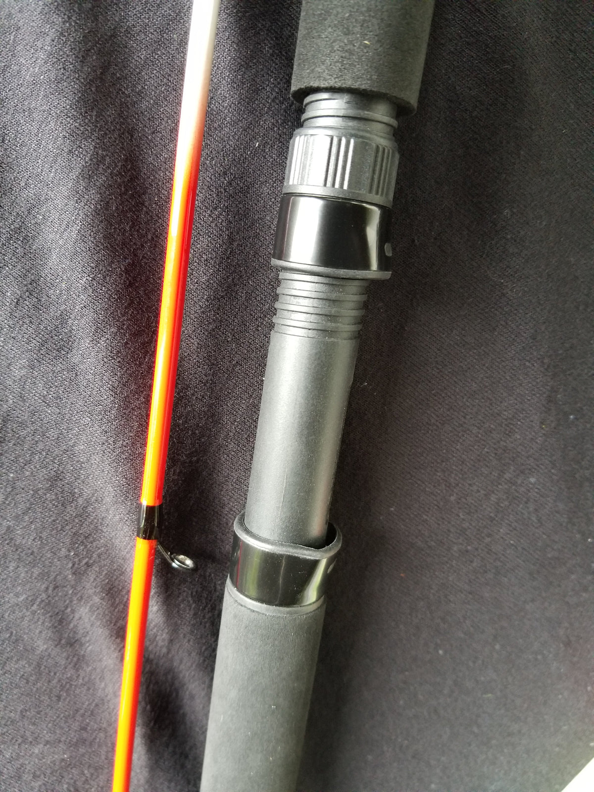 Cam's 9ft Yaannk Stick Combo Rod and Reel Tri-Color Tube Kit