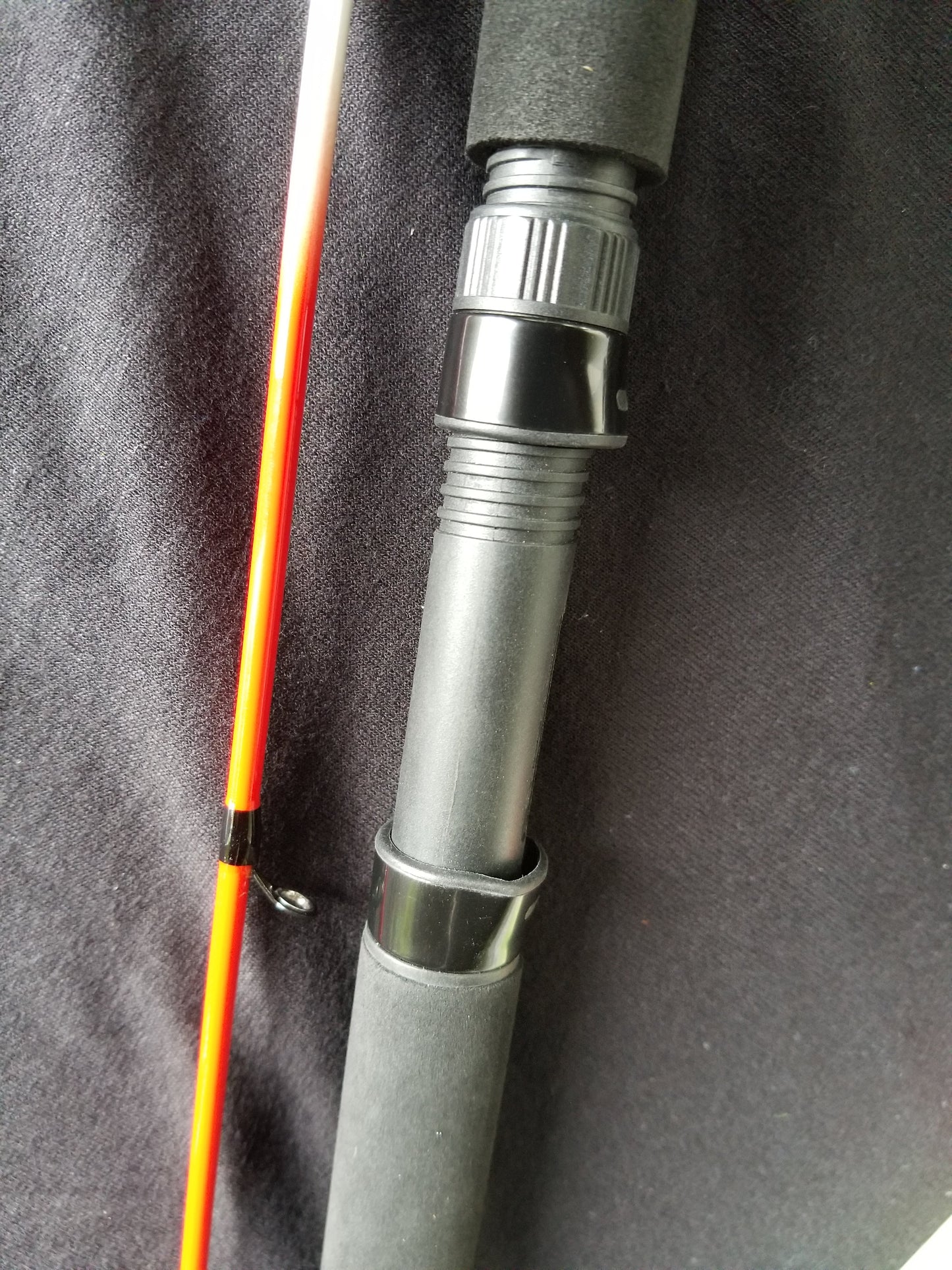 Cam's 9ft Yaannk Stick Combo Rod and Reel Tri-Color Tube Kit