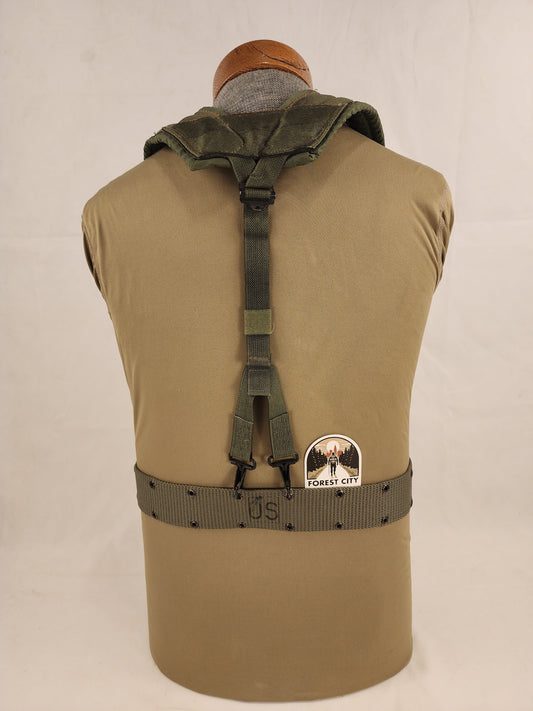 Suspenders with Alice Belt - Green