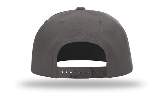 DA PUFF 5 PANEL SNAPBACK (CHARCOAL)