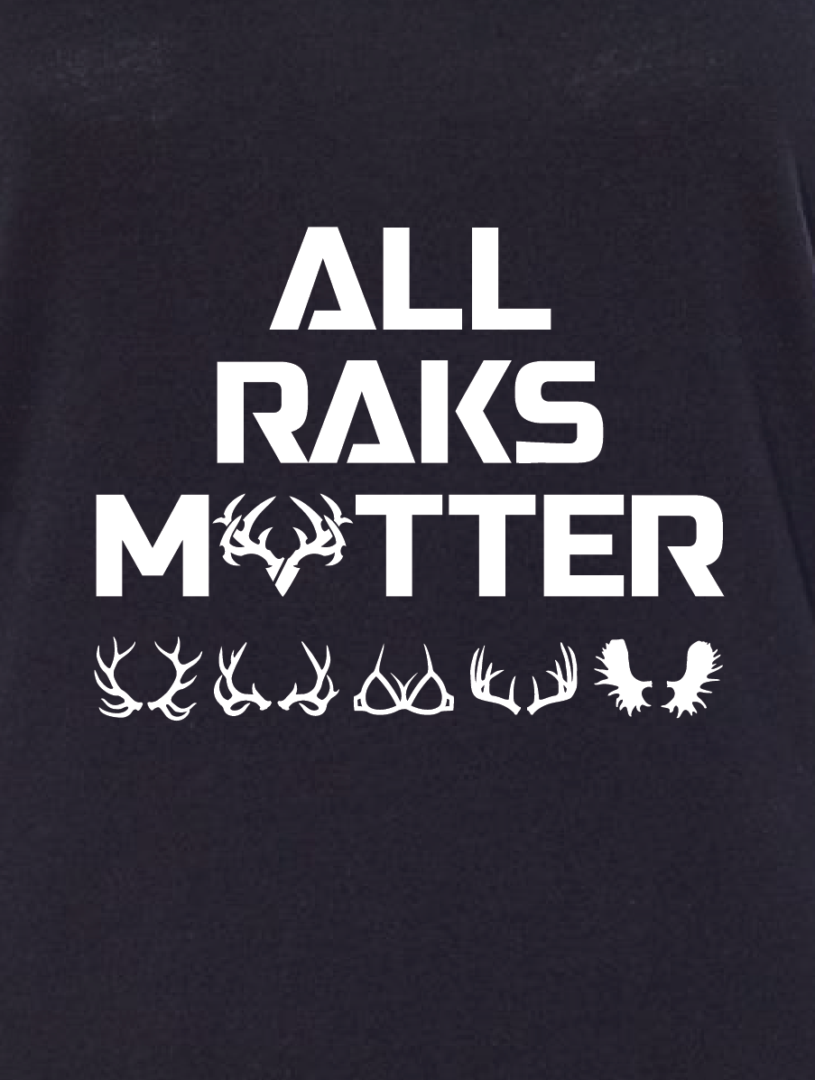 Womens All Raks Matter ™ Boobies Racerback Tank