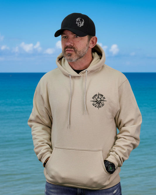 Nautical Compass Premium Hoodie