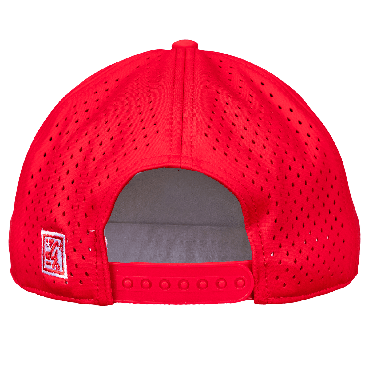 Seamhead Rope Snapback Hat (Red)