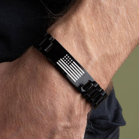 Never Surrender Patriot Bracelet: Helps Pair Veterans With A Service Dog Or Shelter Dog -Faire