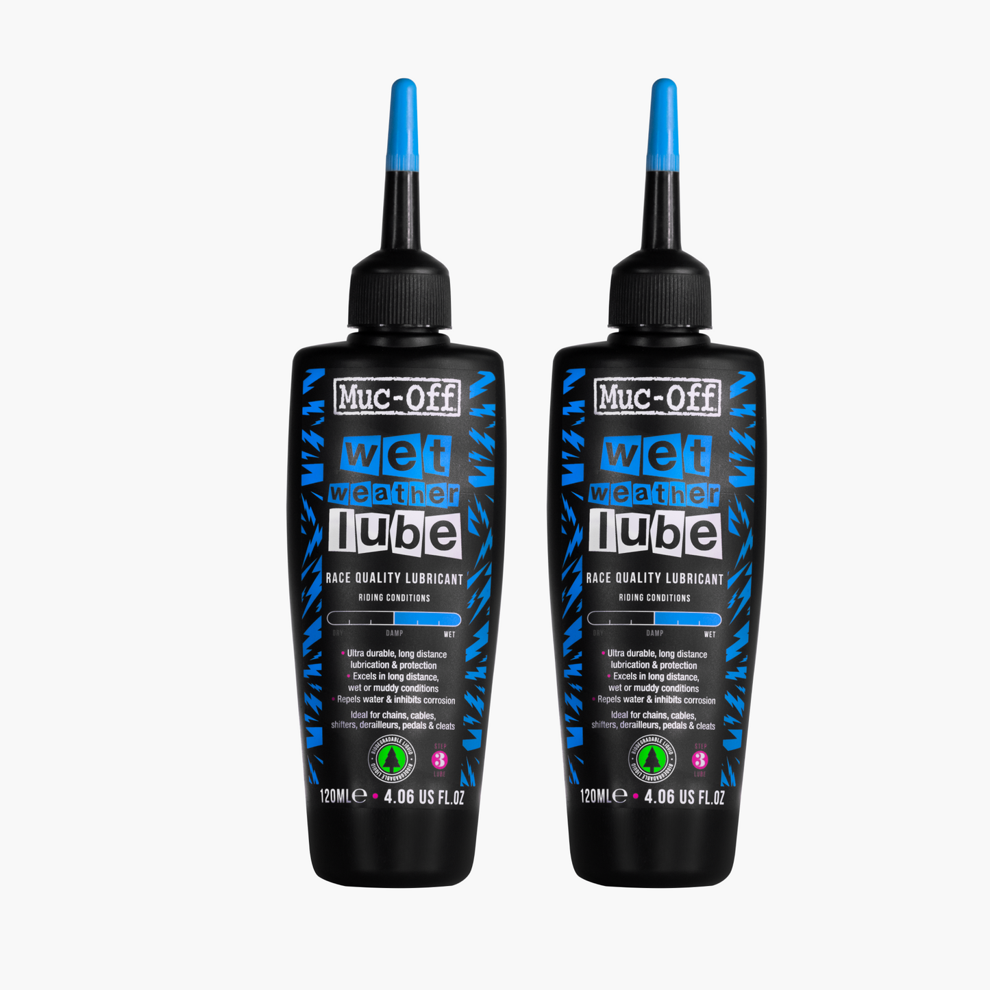 2 x Wet Weather Lube - 4.1 fl oz