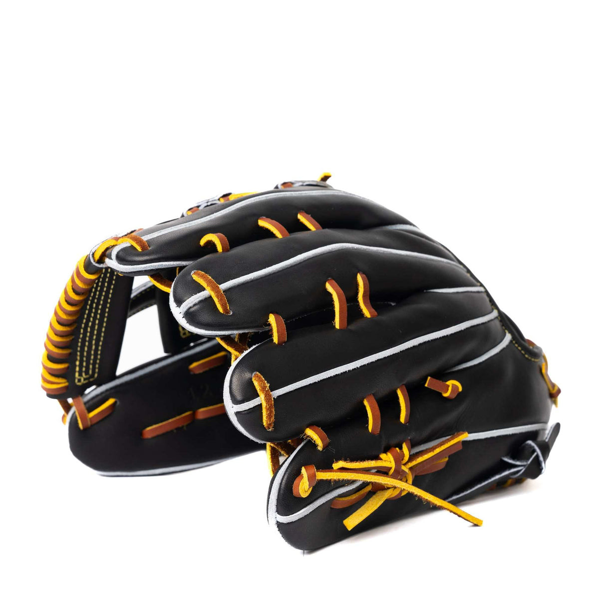 LJ-10S Baseball Fielding Glove | 12.25" Infield/Outfield | Black