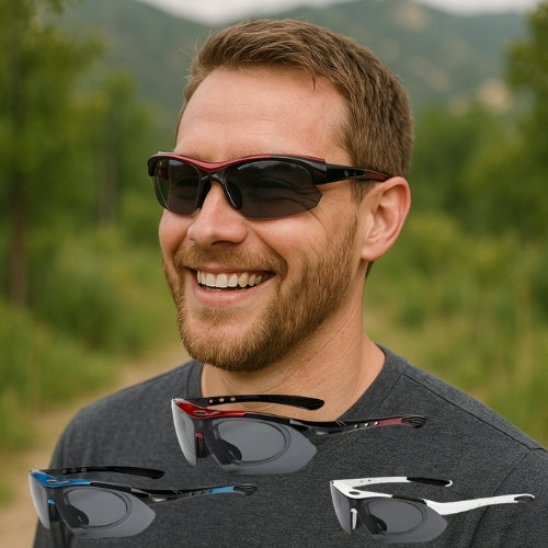 Men's and Women's Cycling Sports Sunglasses – Road & Mountain Bike Riding Protective Goggles with UV Protection Eyewear