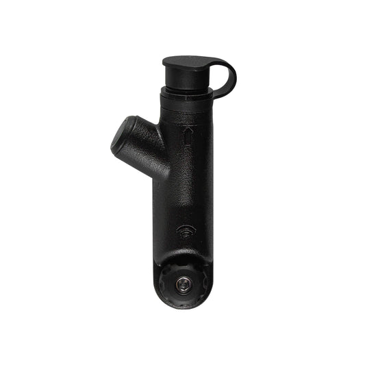 Tactical Braided Fiber Mic & Tube Earpiece Kit w/ Quick Disconnect (Hirose) Connector - Motorola R7, MXP600, ION & N Series