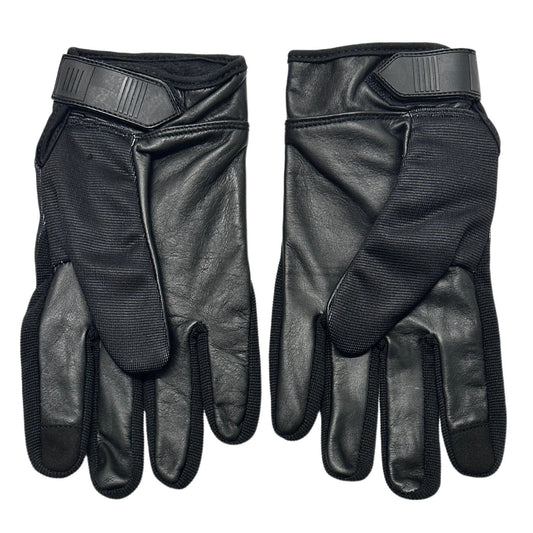 Black Gloves - Orange Logo