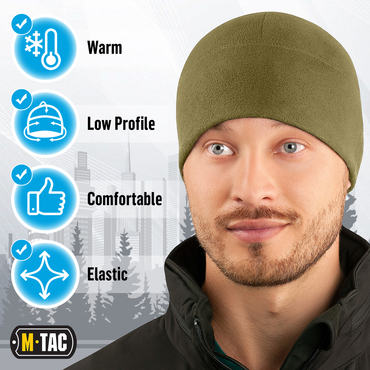 M-Tac Fleece Watch Cap (320 g/m2)