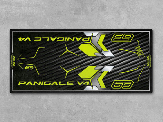 MPM Motorcycle Mat for Ducati Panigale V4 Lamborghini - MM4200