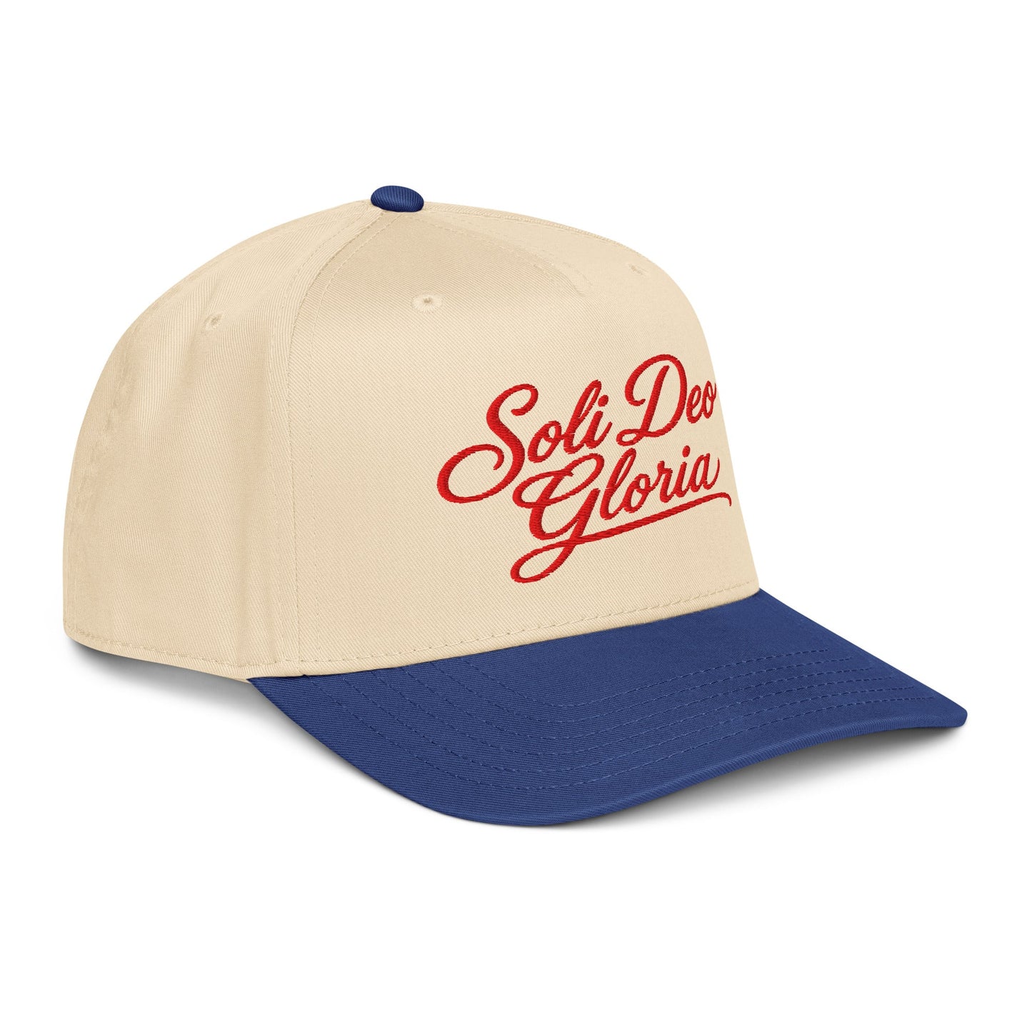 Soli Deo Gloria Script Hat (Red)