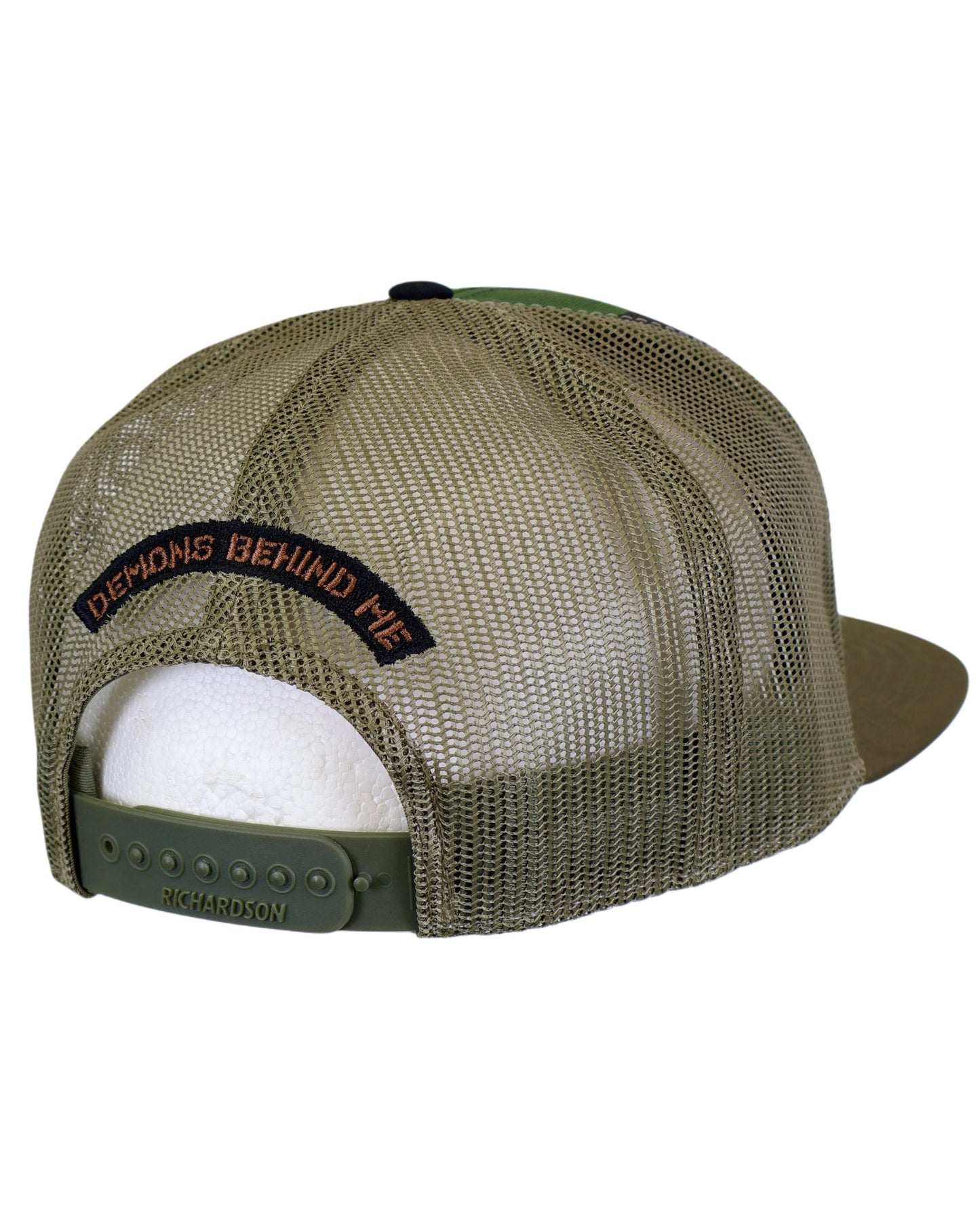 Richardson 7 Panel Adjustable Cap - Two Tone Skull