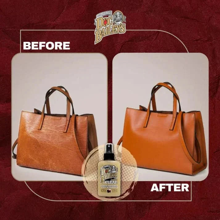 DOC BAILEY'S LEATHER CLEAR, CLEAN, CONDITION & WATERPROOF ALL LEATHER COLORS