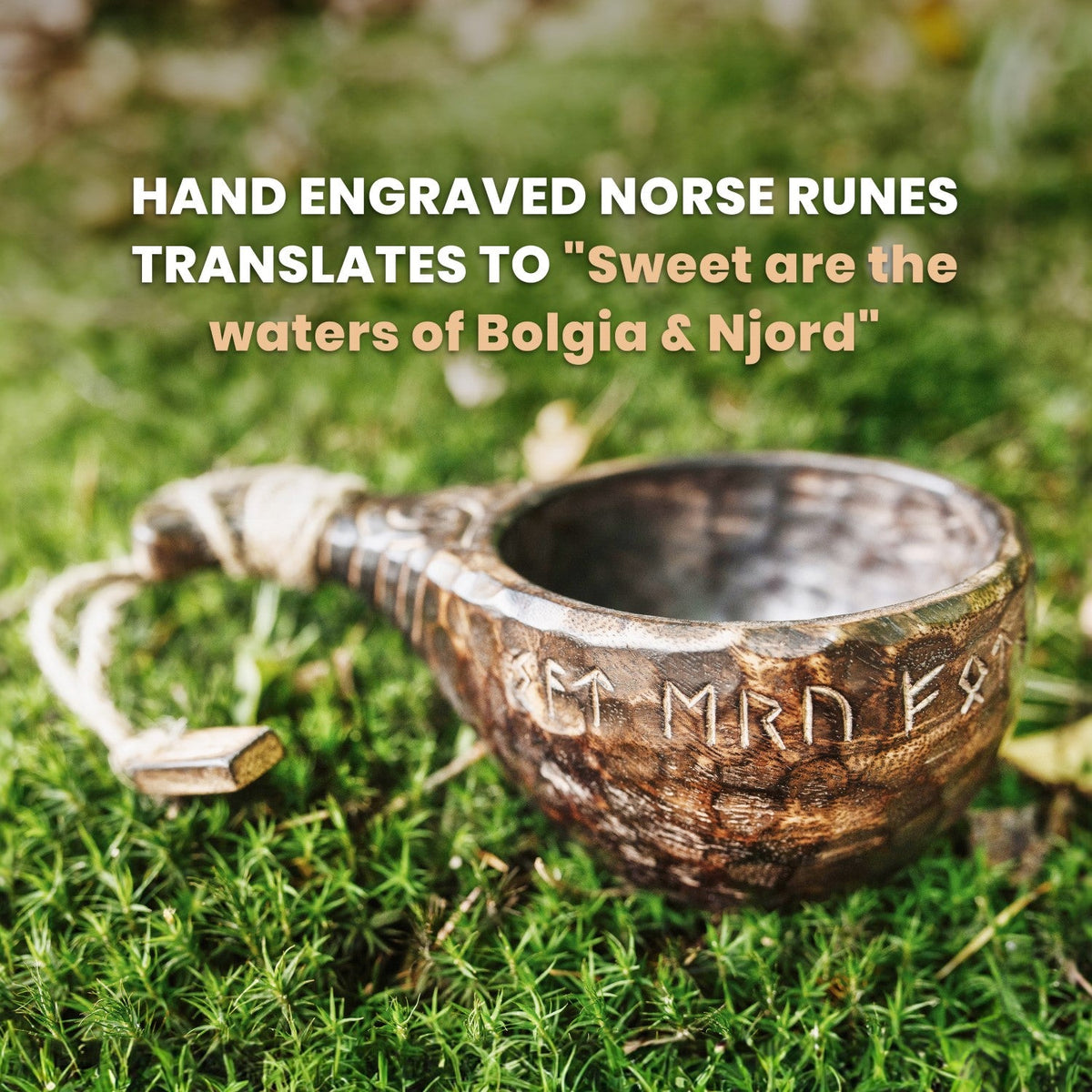 Kuksa Cup – Hand-Carved Scandinavian Bushcraft Mug