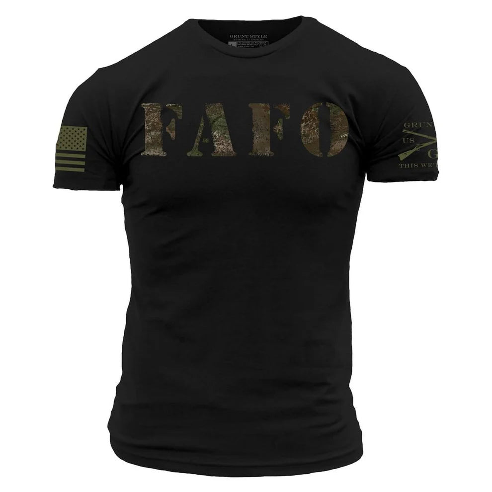 Grunt Style - FAFO T-Shirt - Realtree Riverbend®