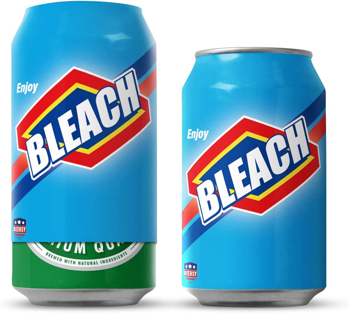 BLEACH Beersy Silicone Sleeve Hide-a-Beer Can Cooler