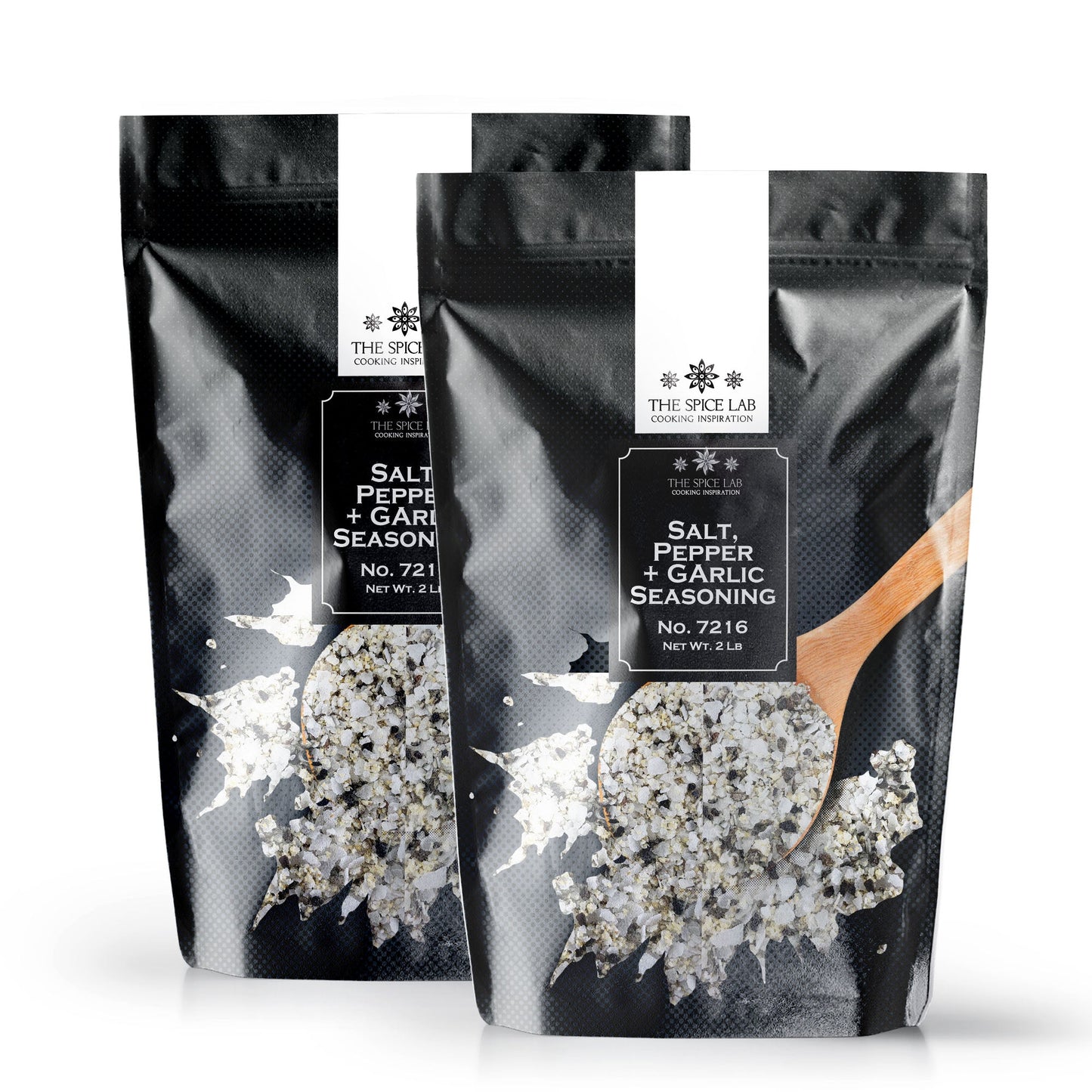 Salt, Pepper + Garlic Seasoning