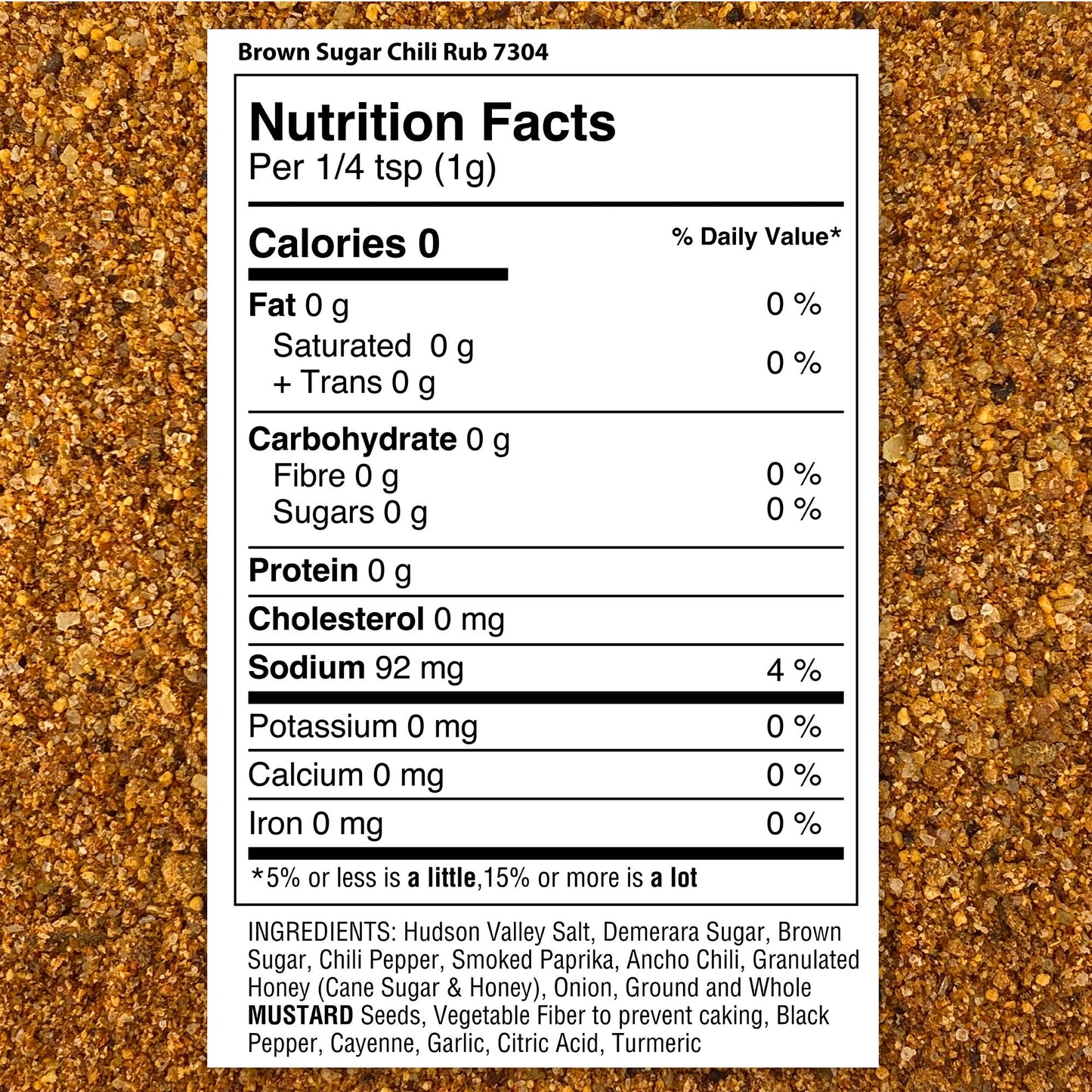 Brown Sugar Chili Rub