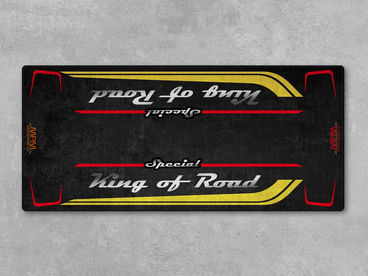 MPM Motorcycle Mat for Grand American Touring Motorcycle "Special King of Road" - MM7346