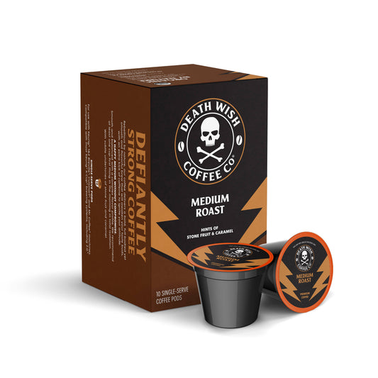 Death Wish Coffee - Medium Roast Death Cups