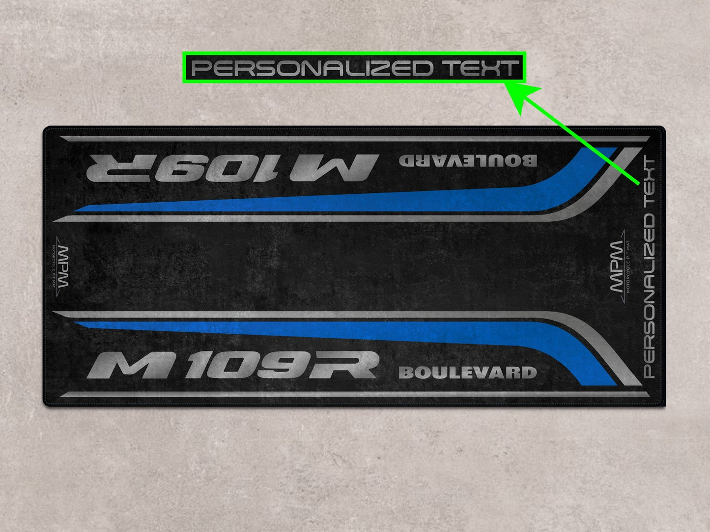 MPM Motorcycle Mat for Suzuki Boulevard M109R - MM7366