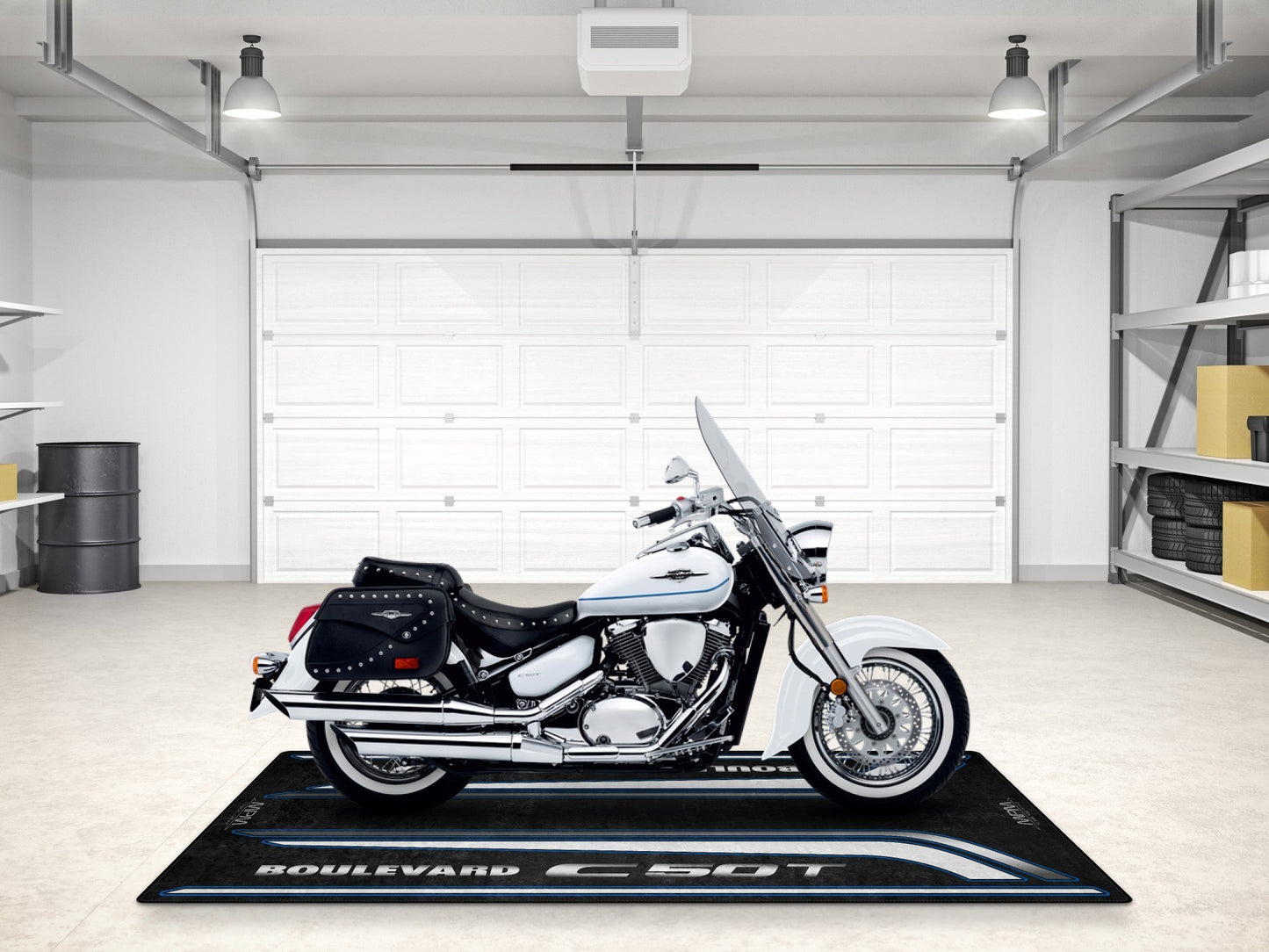 MPM Motorcycle Mat for Suzuki C50T - MM7368