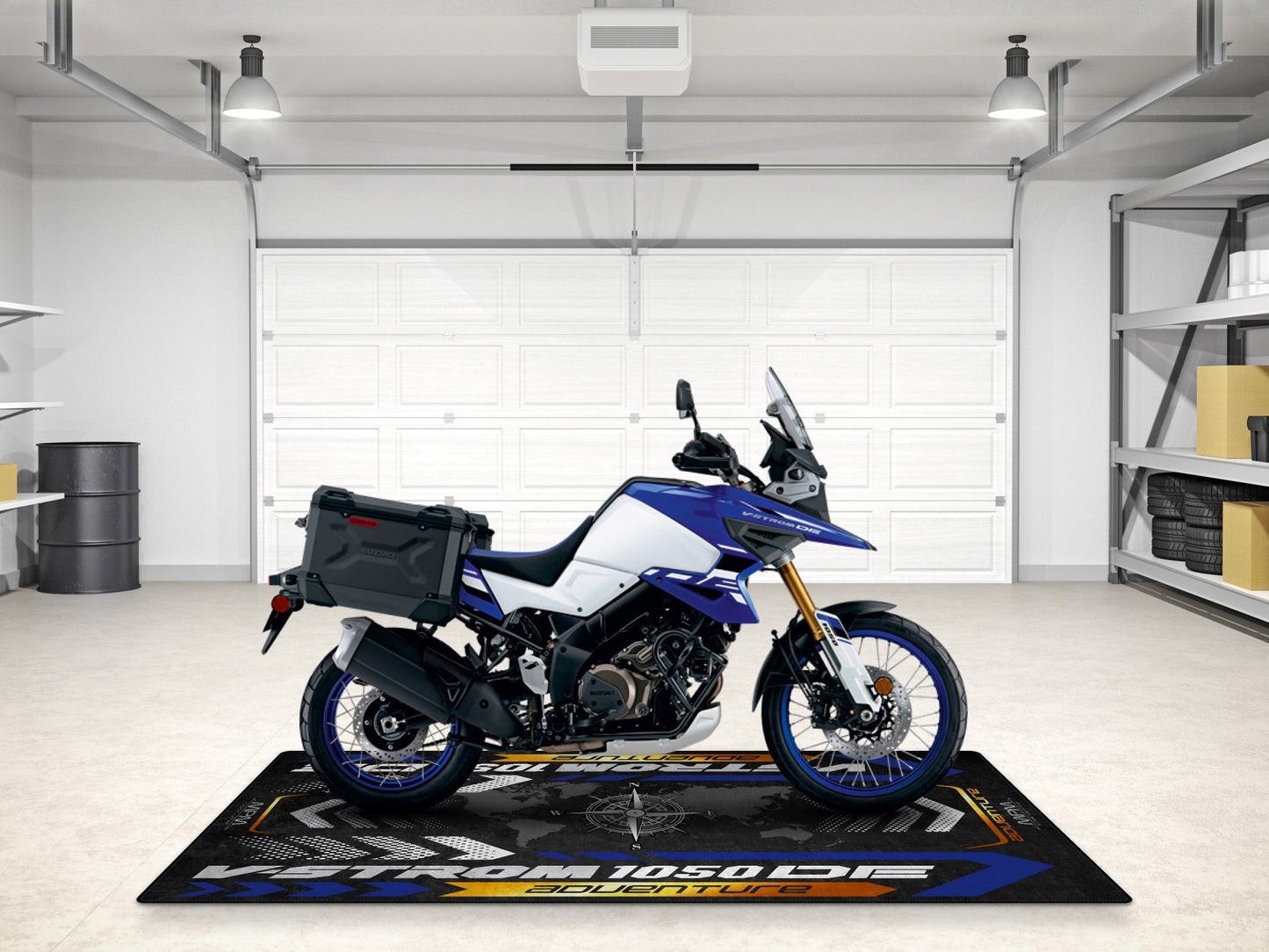 MPM Motorcycle Mat for Suzuki V-STROM 1050DE Adventure - MM7369