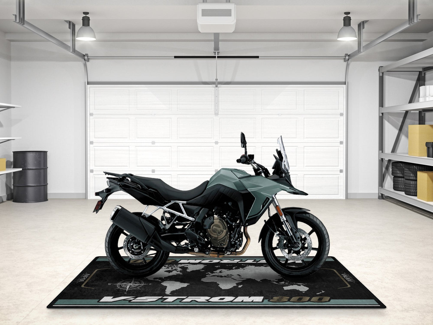 MPM Motorcycle Mat for Suzuki V-STROM 800 - MM7375
