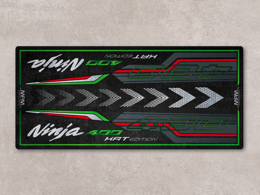 MPM Motorcycle Mat for Kawasaki Ninja 400 KRT Edition - MM7387