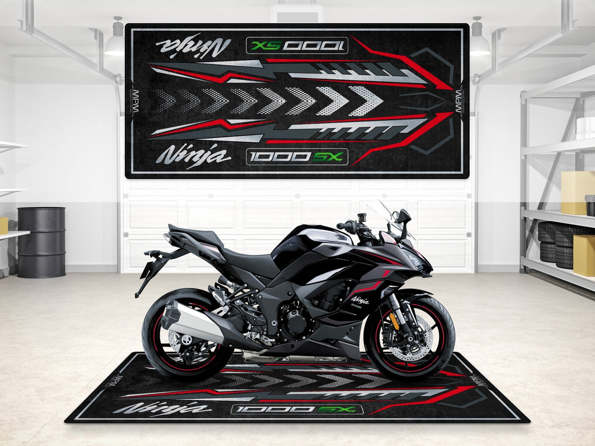 MPM Motorcycle Mat for Kawasaki Ninja 1000SX - MM7390