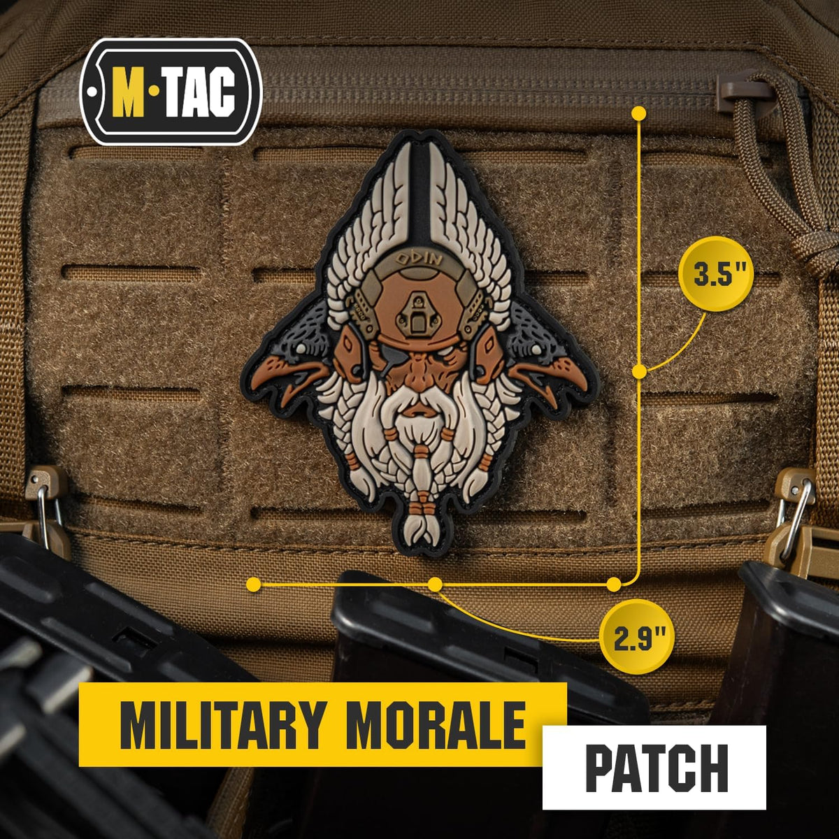 M-Tac Morale Patch Viking Invasion PVC