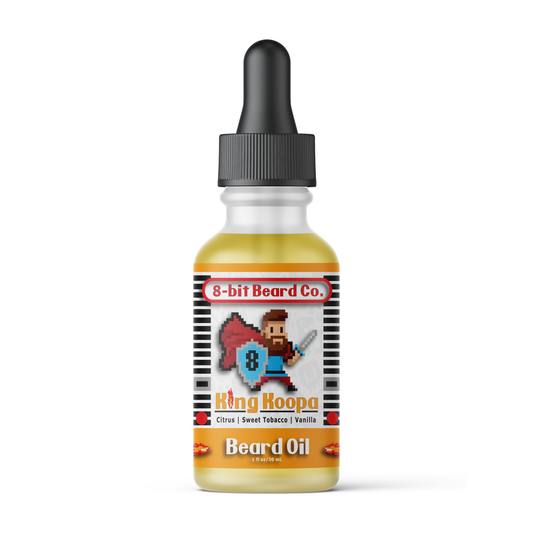 King Koopa | Beard Oil - Citrus, Sweet Tobacco, Vanilla