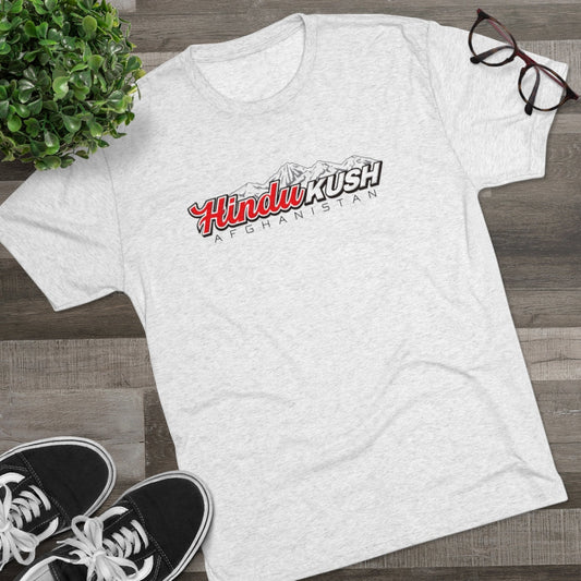 Heather Gray Hindu Kush Men's Tri-Blend Tee