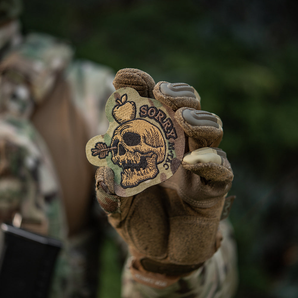 M-Tac “SORRY” Embroidered Morale Patch