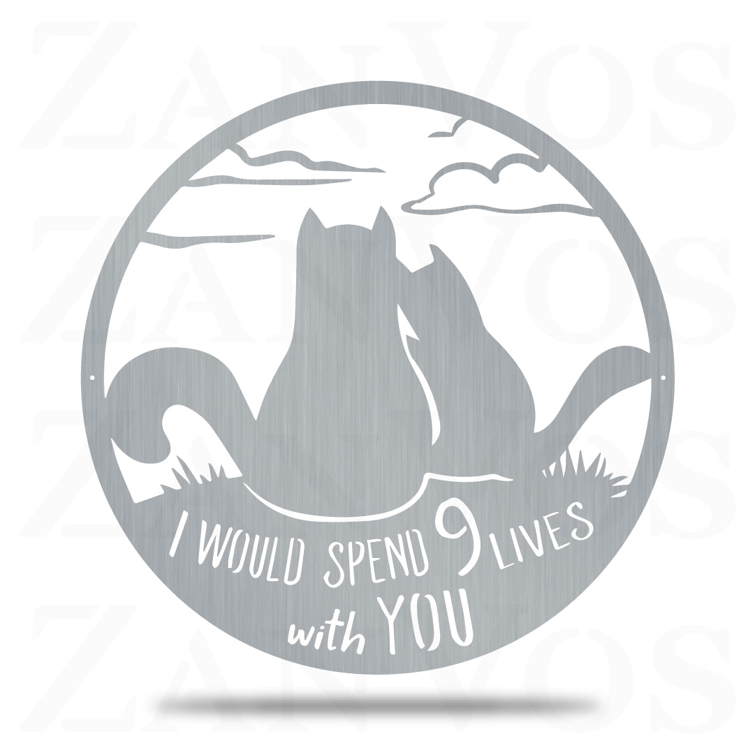 9 Lives Together Wall Art