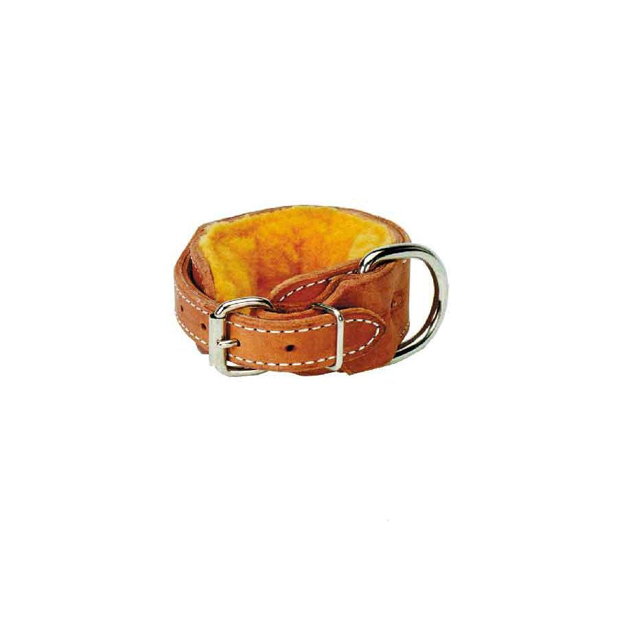 Wool Fleece-lined Leather Picket Hobble