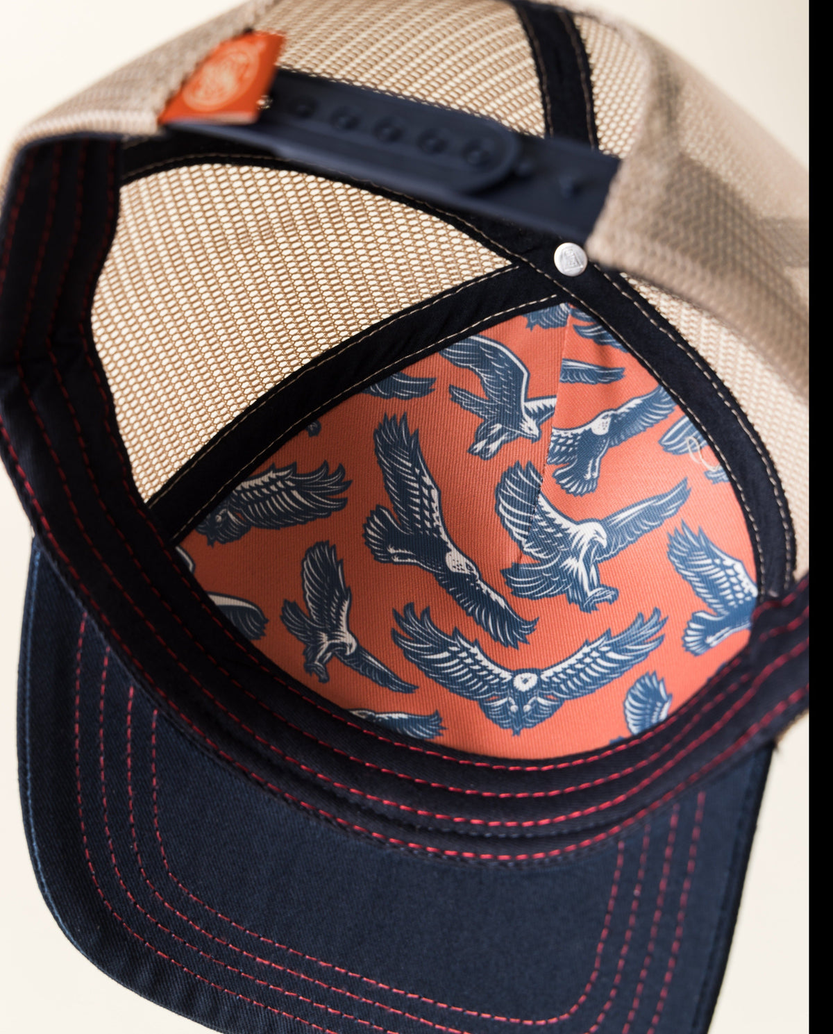 Smith & Wesson® Empowering Americans Eagle Patch Navy Trucker Cap